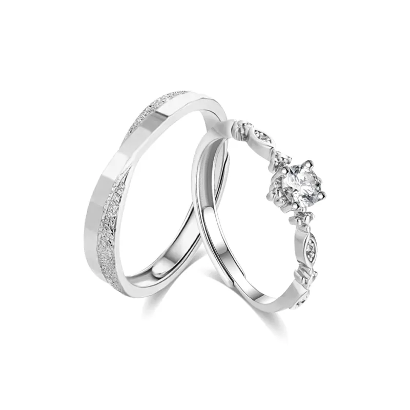 Master Kim Confession Date Adjustable Opening Rings Unisex-0