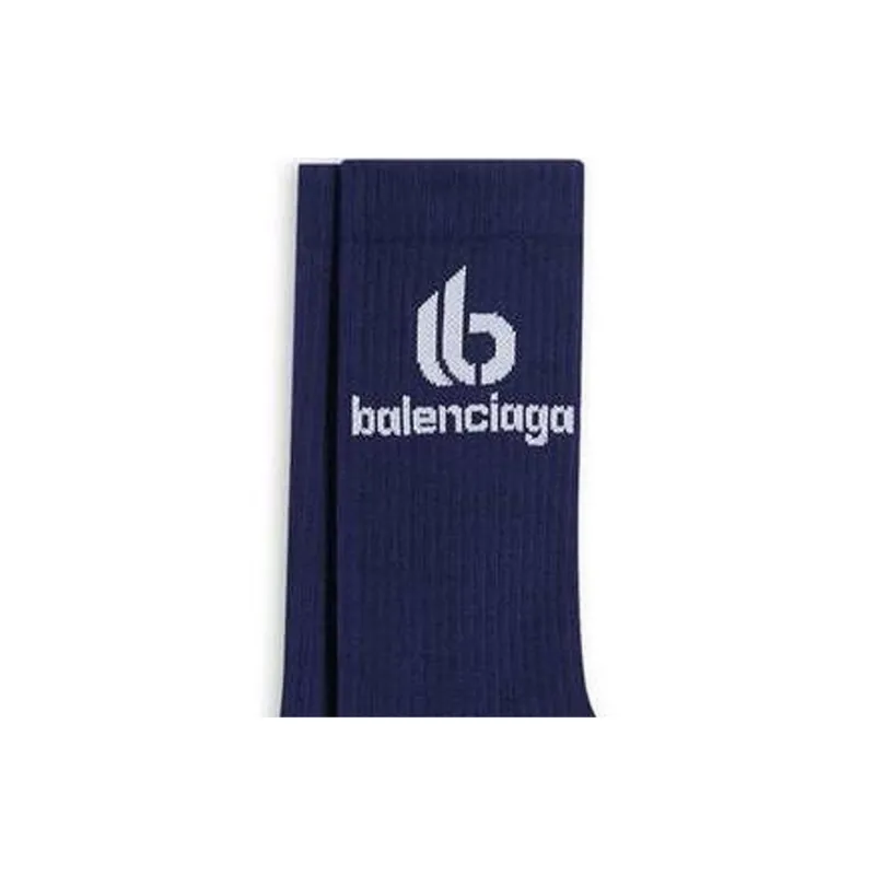 Balenciaga Men Mid-Calf Socks-1