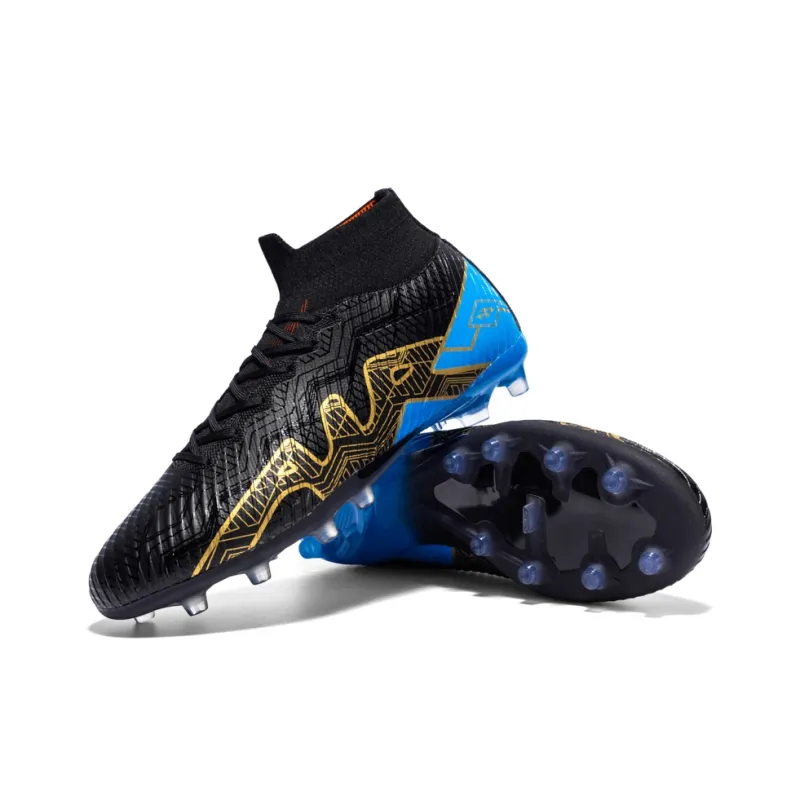 Wooden Rabbit AG Short Rubber Studs FG Long Rubber Studs Anti Slip Wear Resistant Soccer Shoes Unisex-2