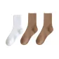 3-Pack (White 1+Medium Camel 2)