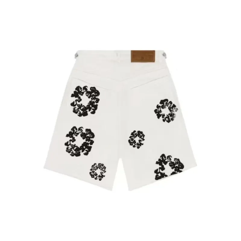 Denim Tears The Cotton Wreath Jean Short-1