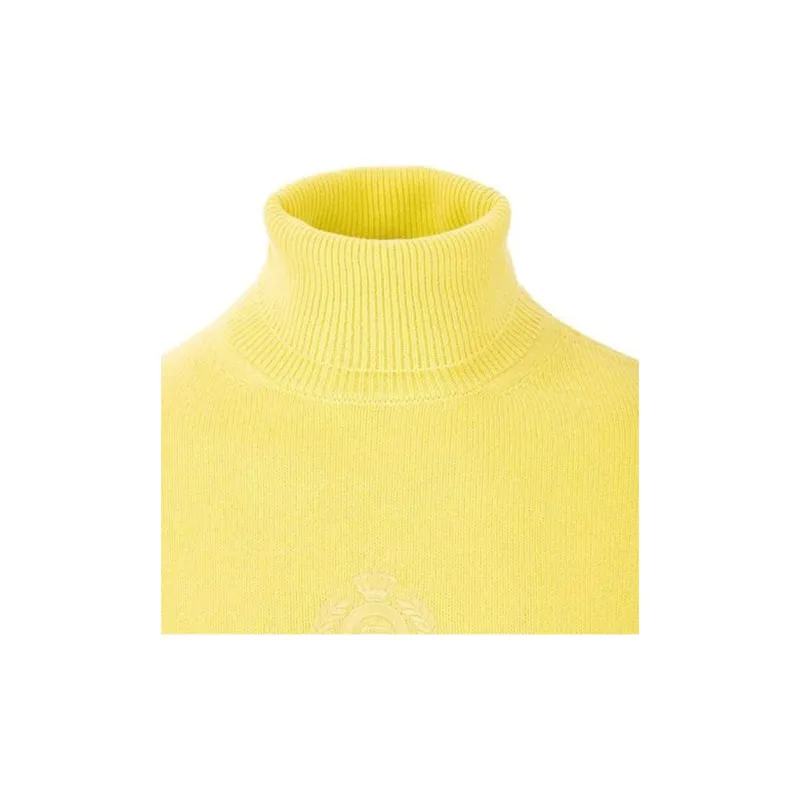 Balenciaga Cashmere Sweaters Men Yellow-4