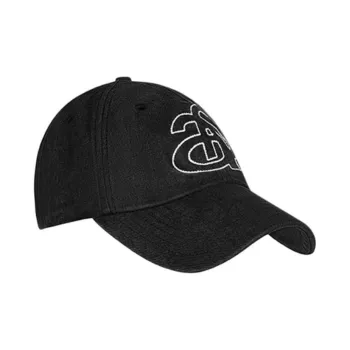 ANN ANDELMAN   Baseball Caps Unisex Black Gray Color