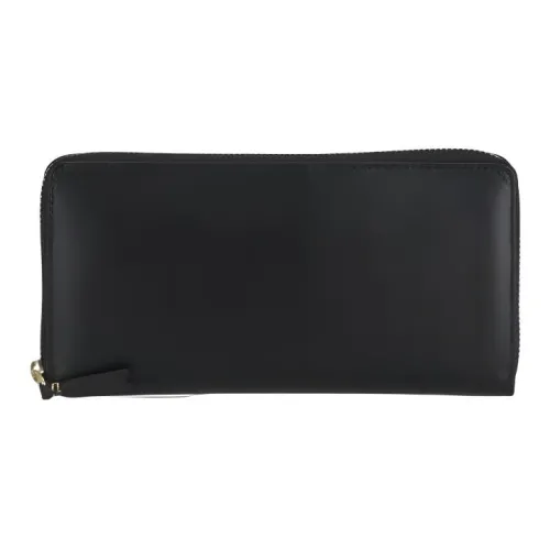 CDG Calfskin Wallet Regular Unisex Black