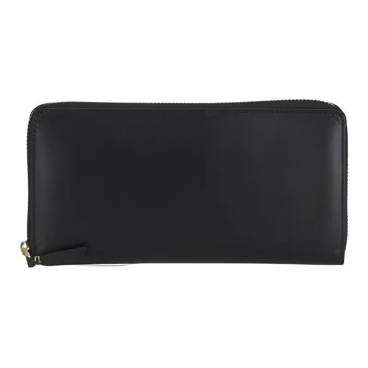 CDG Calfskin Wallet Regular Unisex Black-0
