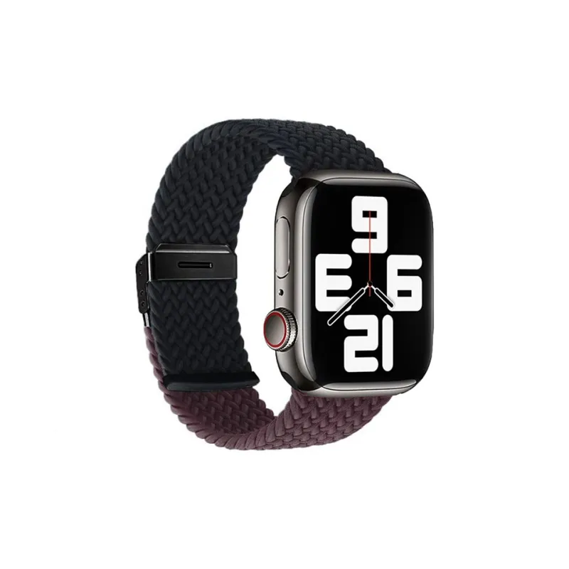 ZHENGGUANG Watch Band Apple Compatibility Woven Material-20