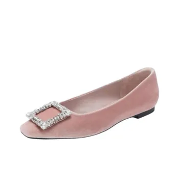 73Hours Private Garden Casual Single Shoes 0.5cm Women's Pink