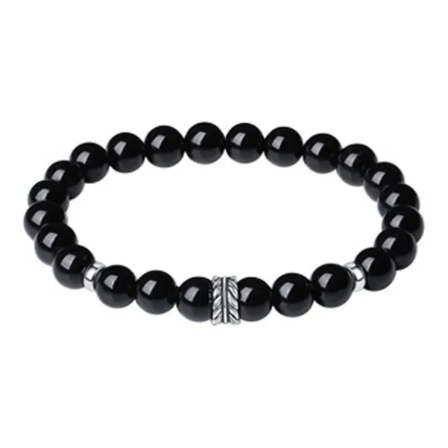 XIBAOCHUNHUA Obsidian Bracelets Unisex-0