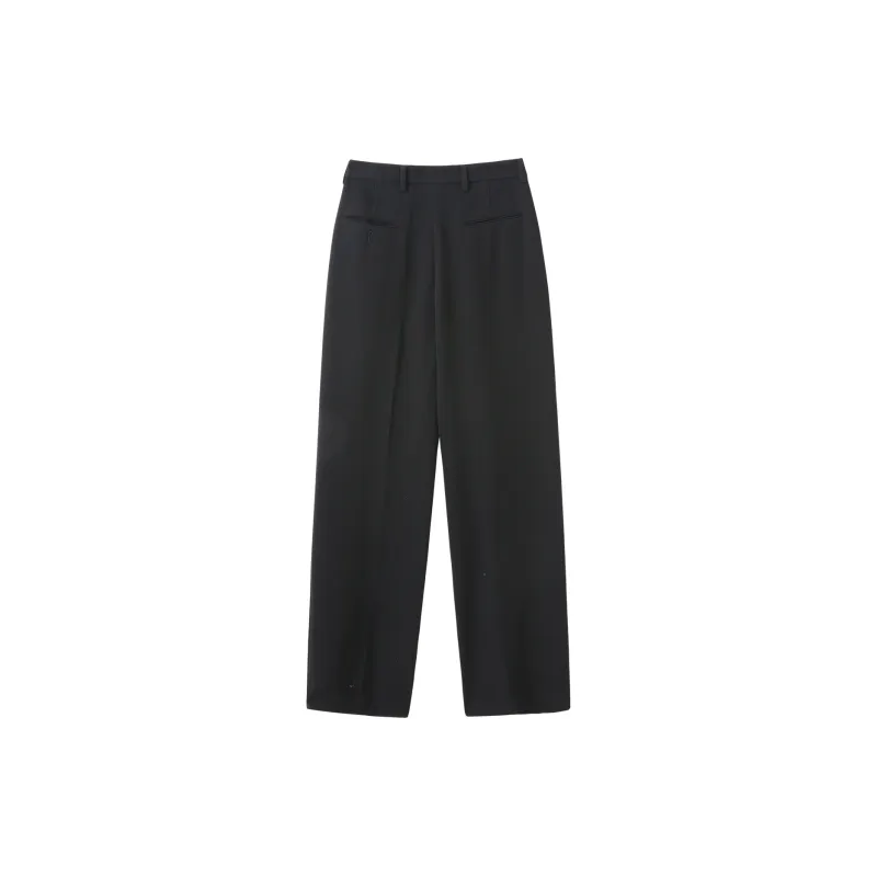 Le Alfashionline Casual Pants Women's Black-1