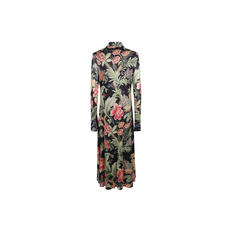 METROCITY Cons Floral-Print A-Line Midi Dress-1
