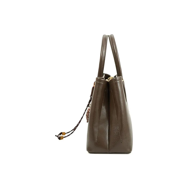 Vigno Synthetic Leather Handbag Regular Women's Red-28