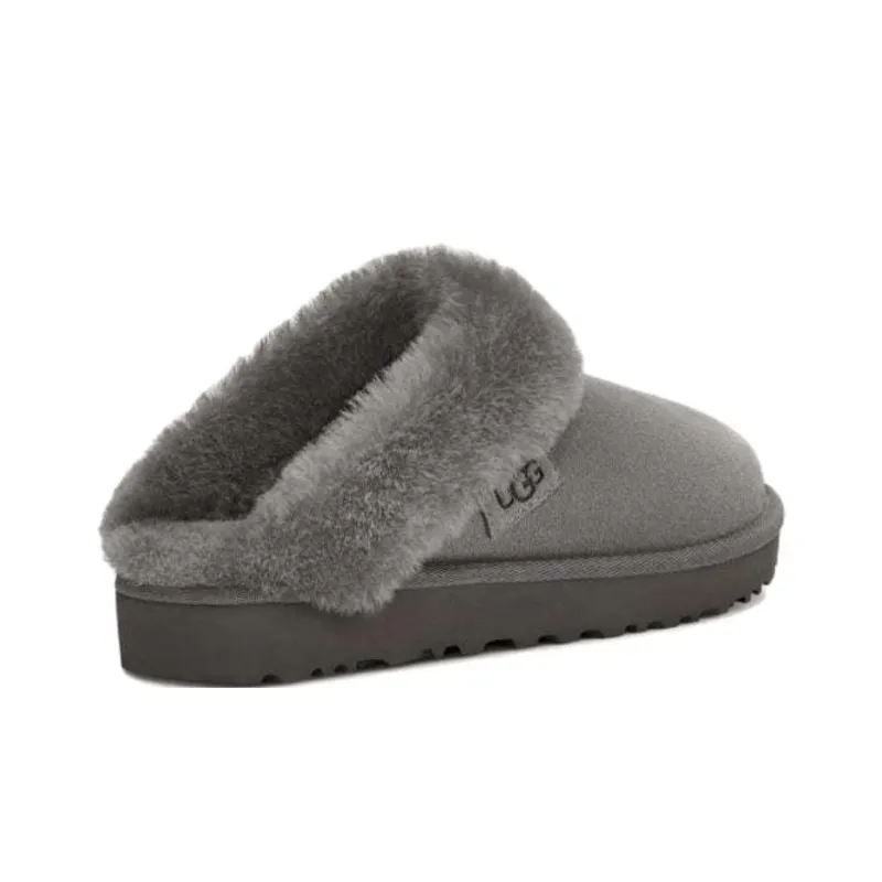 UGG Slip-Resistant Wrap-toe Slippers Unisex Gray-3
