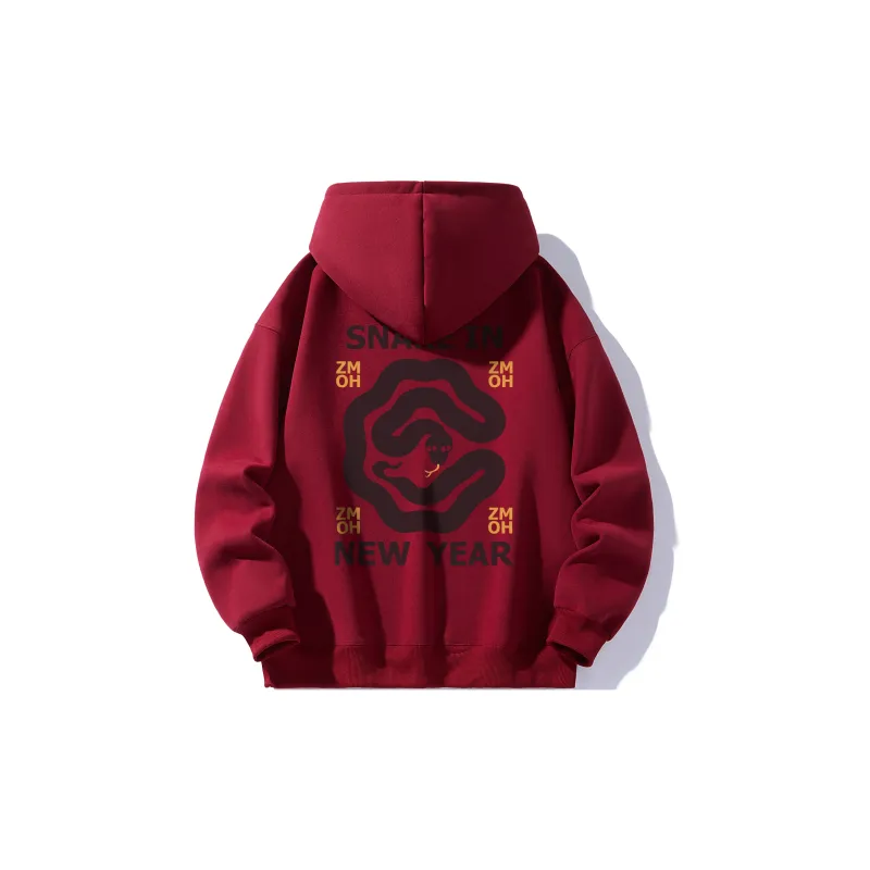 ZMOH Fleece Lined Hoodie Unisex-2