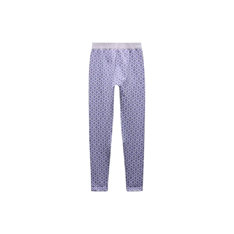 ZARA SKI Skiing Series Leggings Women's Light Purple-1