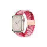Apple Magnetic Loop Double Wrap Woven, Gradient Red