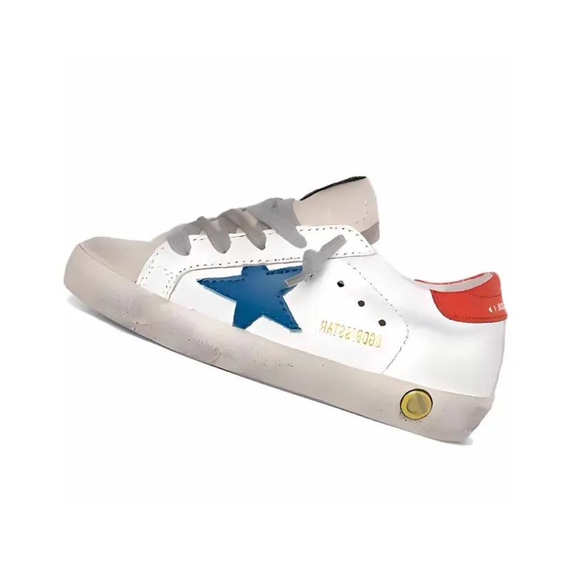 Golden Goose Super Star Low Top Kids Lifestyle Shoes White Teenagers-2