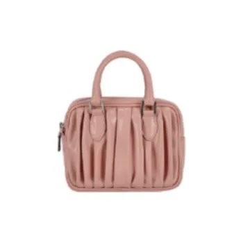 ALICE MARTHA Pure Vegan Leather Shoulder Bag Crossbody Bag Handbag Mini Women's Pink