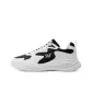 [Leather Upper]Feather White/Obsidian Black