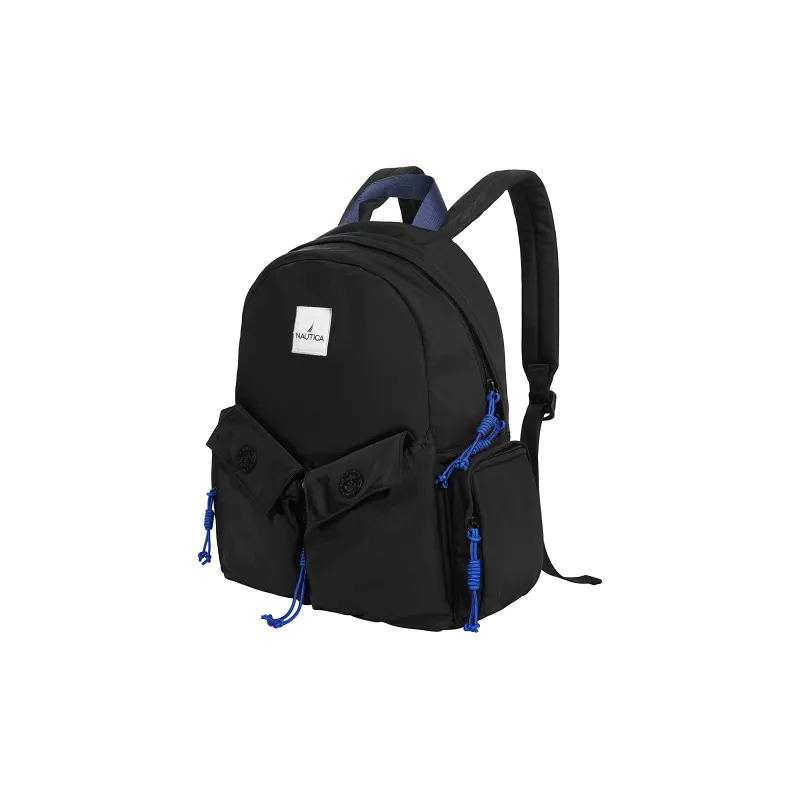 NAUTICA Nylon Backpack Regular Unisex Black-1