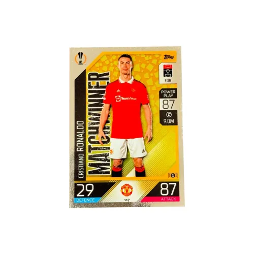 Topps Cristiano Ronaldo Cristiano Ronaldo Portugal Real Madrid Game Edition Base Common Player Card Sports Cards 1 Pc