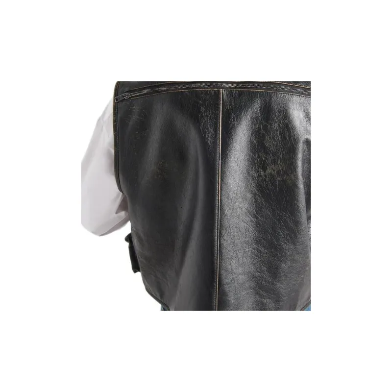 PRADA Leather Cargo Vest-3