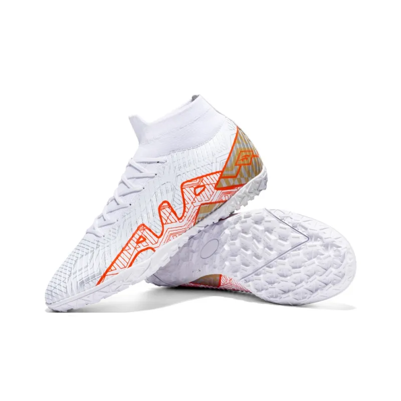 Wooden Rabbit AG Short Rubber Studs FG Long Rubber Studs Anti Slip Wear Resistant Soccer Shoes Unisex-24