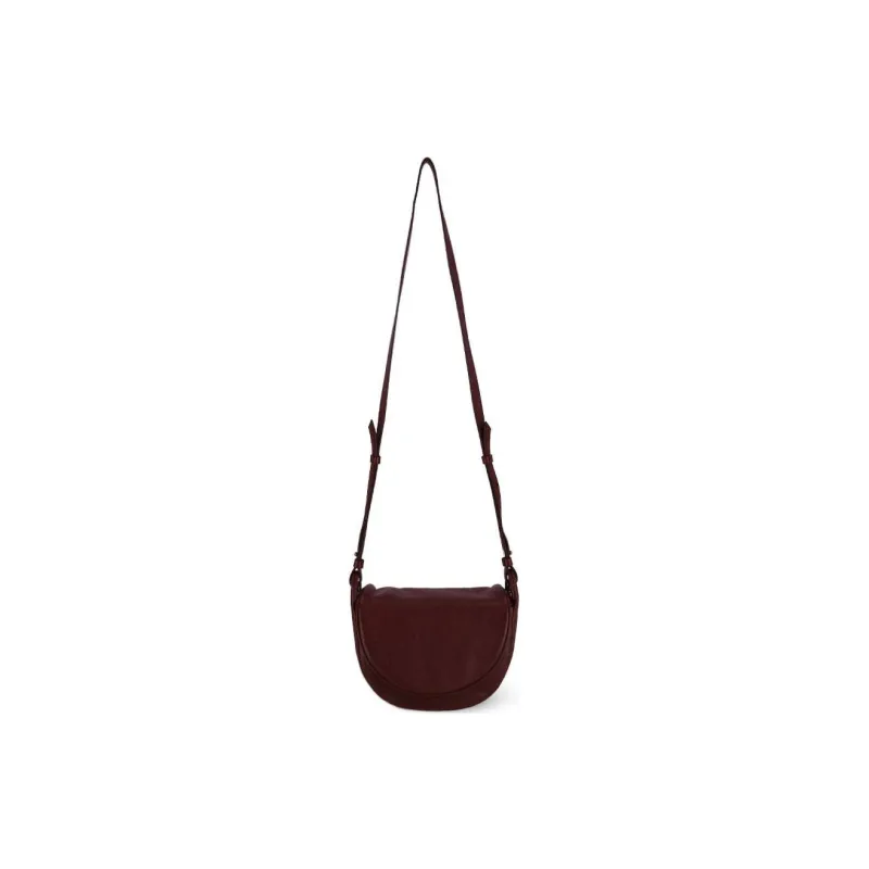 ALICE MARTHA Artificial Leather Crossbody Bag Shoulder Bag Regular Women's Burgundy Color-1