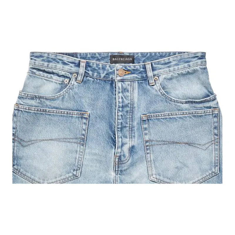 Balenciaga Cut Up Mini Skirt-6