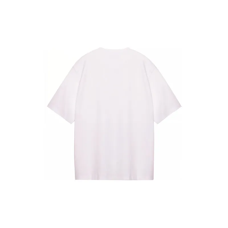 PRADA Logo Plaque Crewneck T Shirt-1