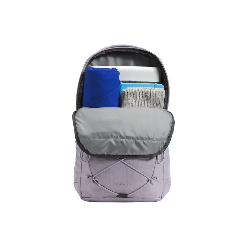 THE NORTH FACE Jester Recycled Polyester Backpack Women's Deep Heather & Minimalist Gray-4