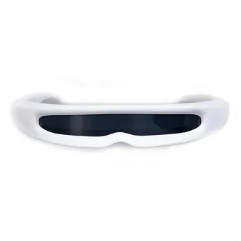 NATASHA ZINKO Resin Irregular Shape Sunglasses Men's White