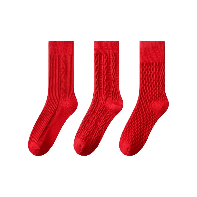 Caramella Mid Calf Socks Women's Combo Set-7