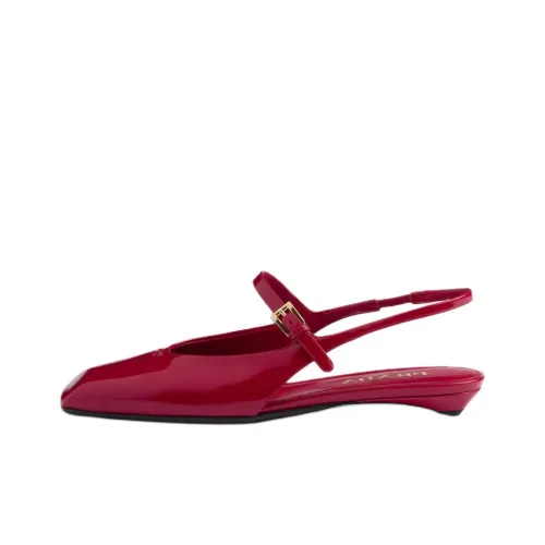 PRADA Casual Single Shoes Women's Red