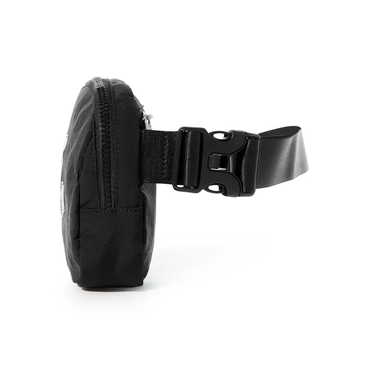 NFL Fabric Crossbody Bag, Fanny Pack, Sling Bag Unisex Black-3