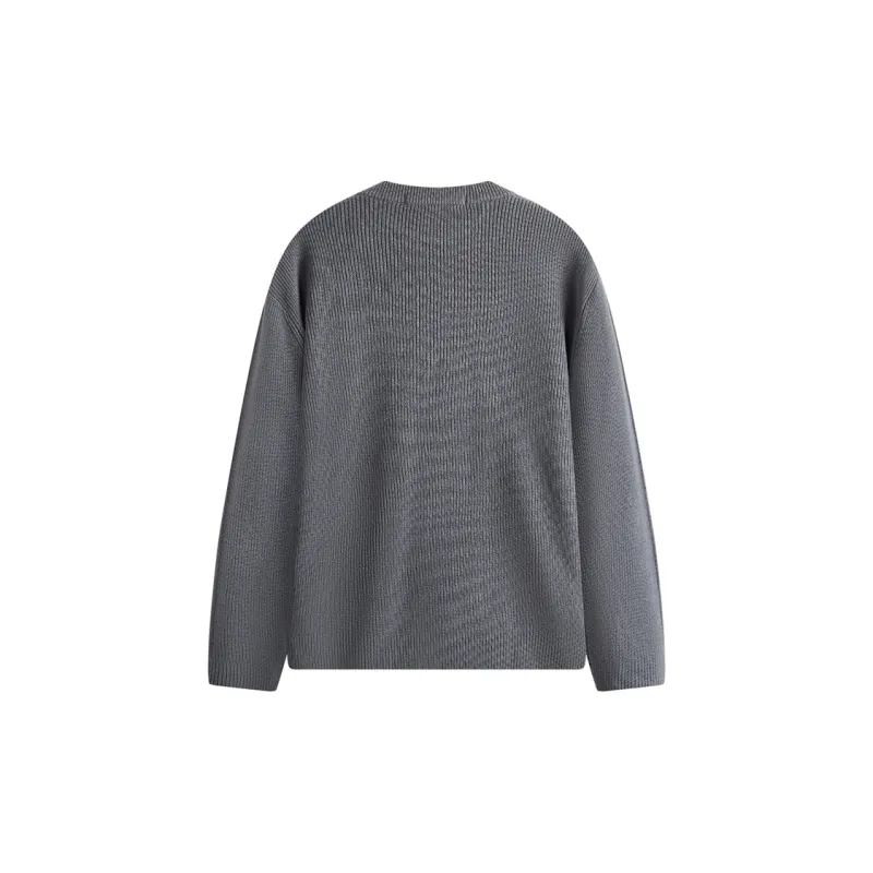 FAIRWHALE Sweater Unisex Dark Gray-1
