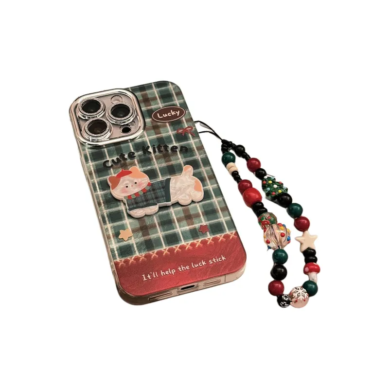 Cuttlefish Grid TPU Material Immersive Creative Phone Case Compatible With Apple 16/15/14/13/12/11-7