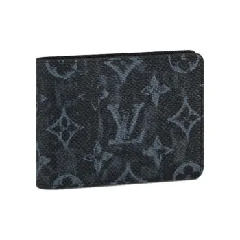 LOUIS VUITTON Monogram Pastel Noir Canvas Multple Wallet