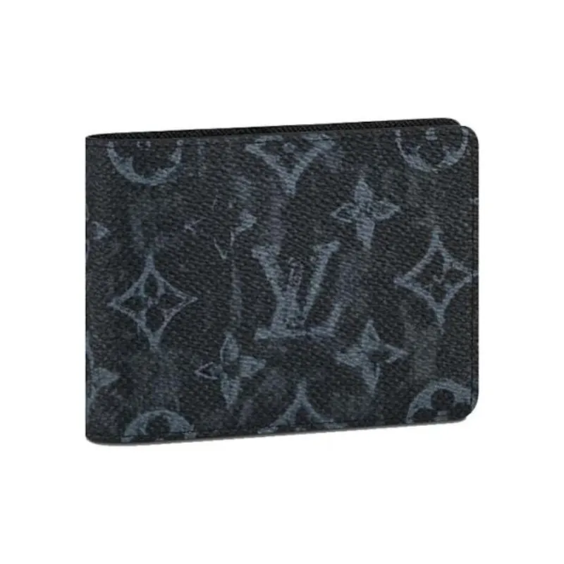 LOUIS VUITTON Monogram Pastel Noir Canvas Multple Wallet-0