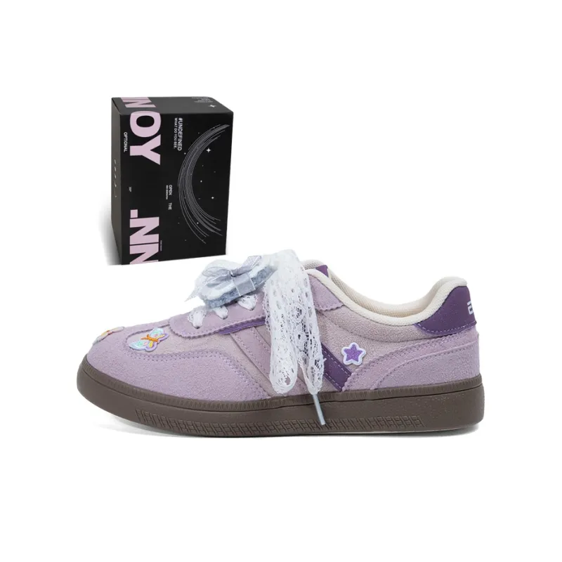 OYNN Young Baby Series Skateboard Shoes Women's Low Top Purple-6