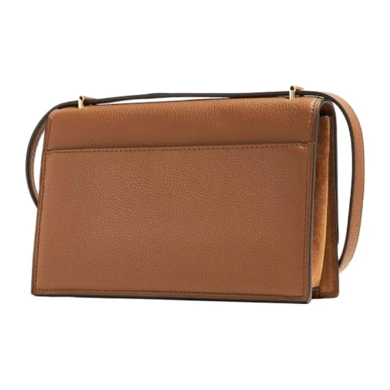 TORY BURCH Miller Shoulder Bag Forest Brown-3