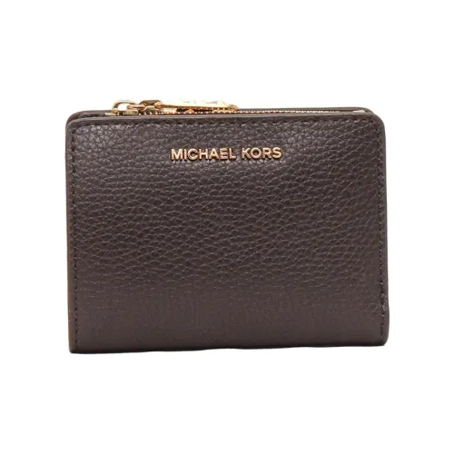 MICHAEL KORS Cow Leather Wallet Women's Brown