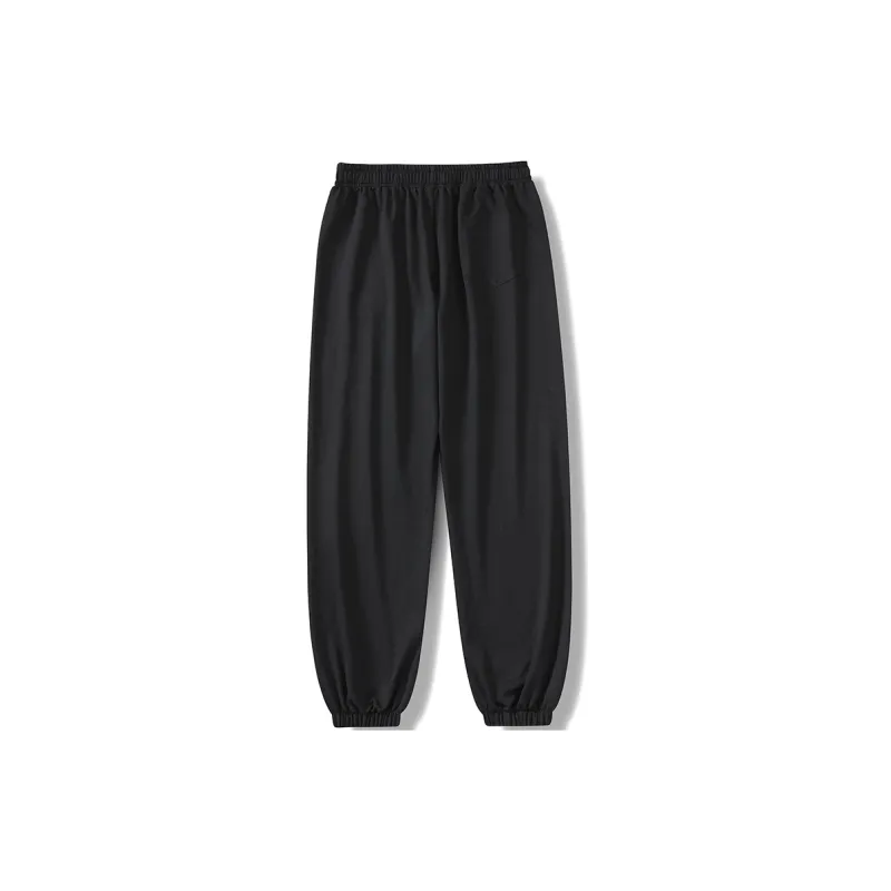 HCHUICHENG Casual Pants Unisex Black-1