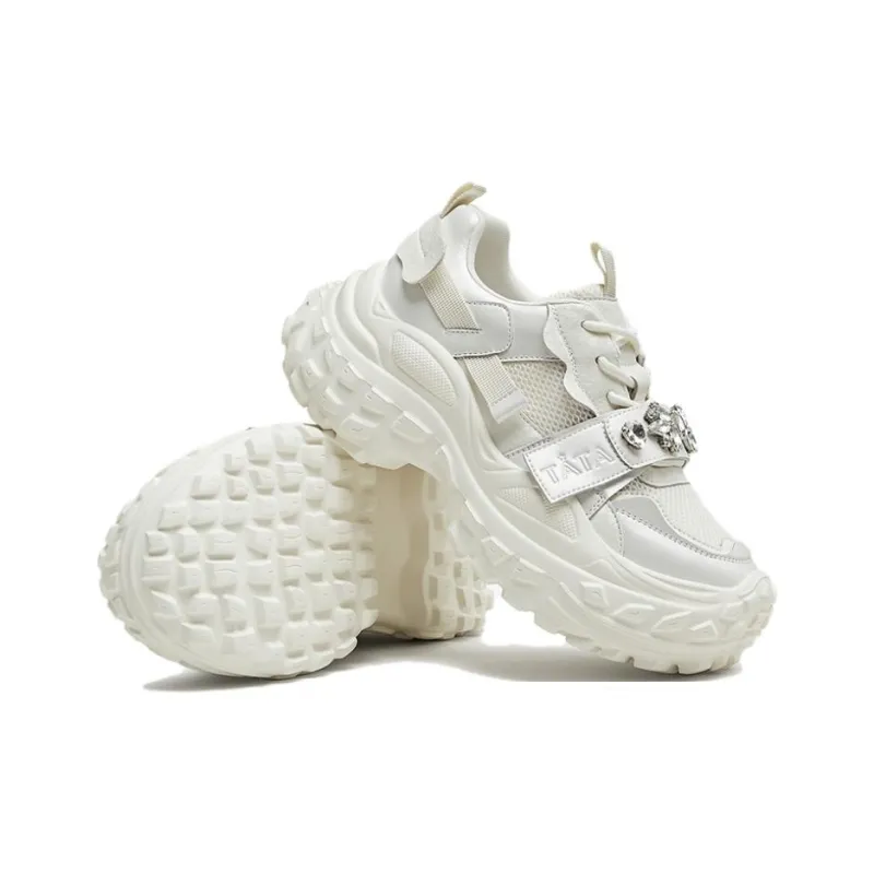 Tata Chunky Sneakers Women's Ecru-2