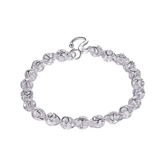 KOOGIS Silver 990 Bracelets Unisex-5