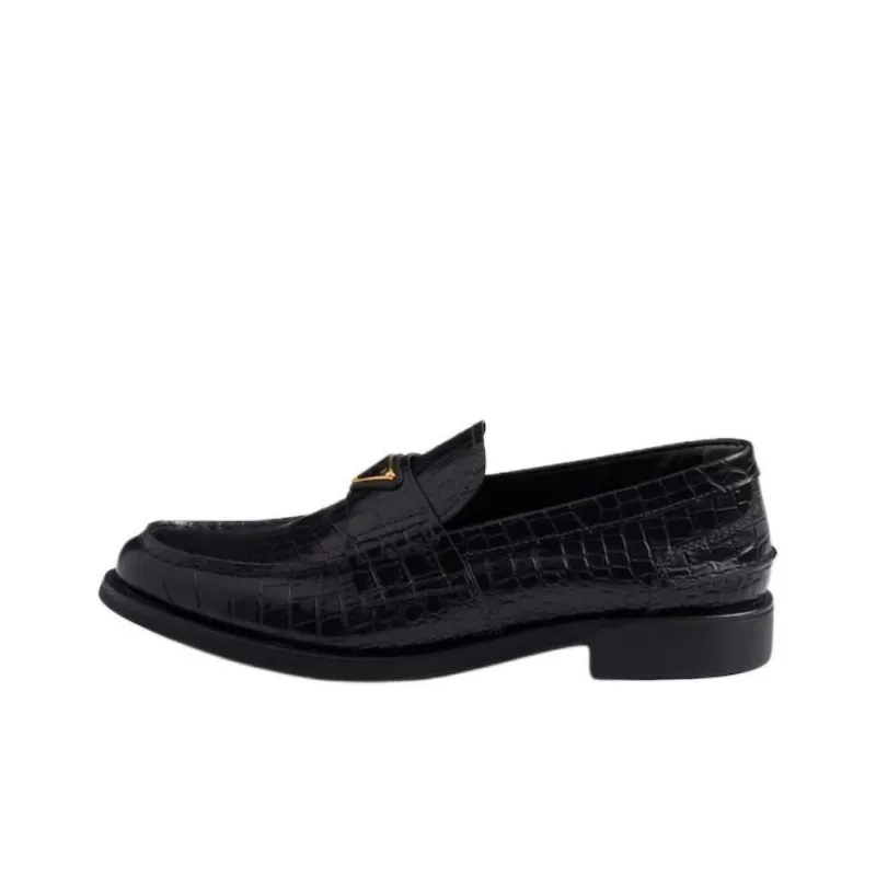 PRADA Mocassini Loafers Women's Black-0