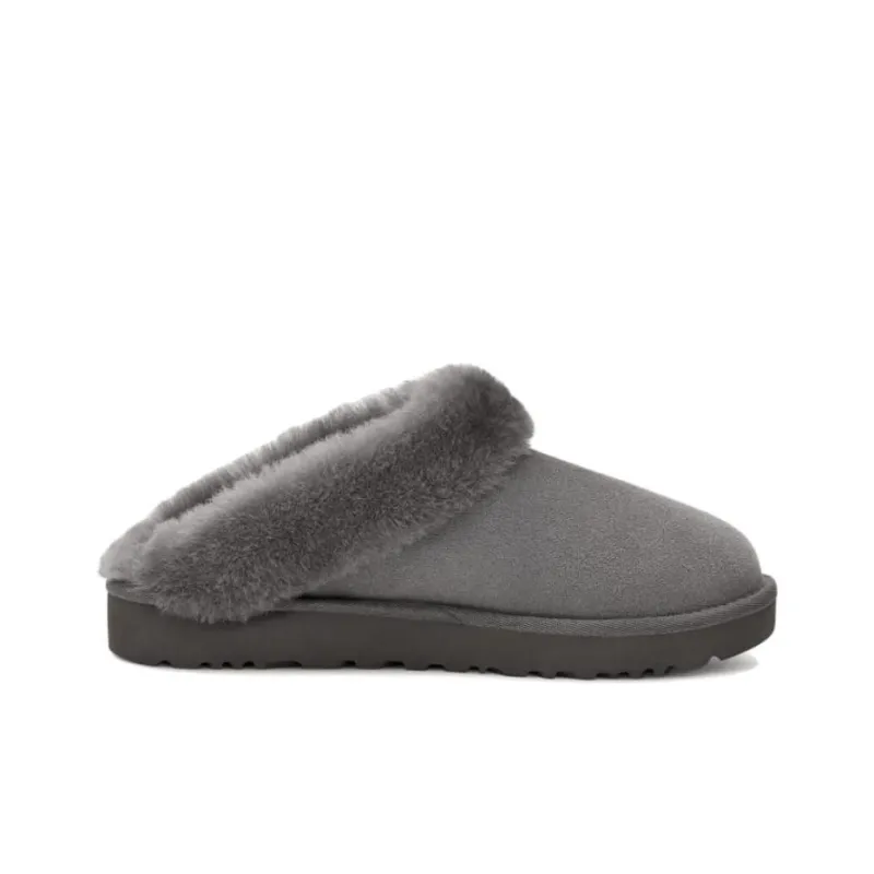 UGG Slip-Resistant Wrap-toe Slippers Unisex Gray-1