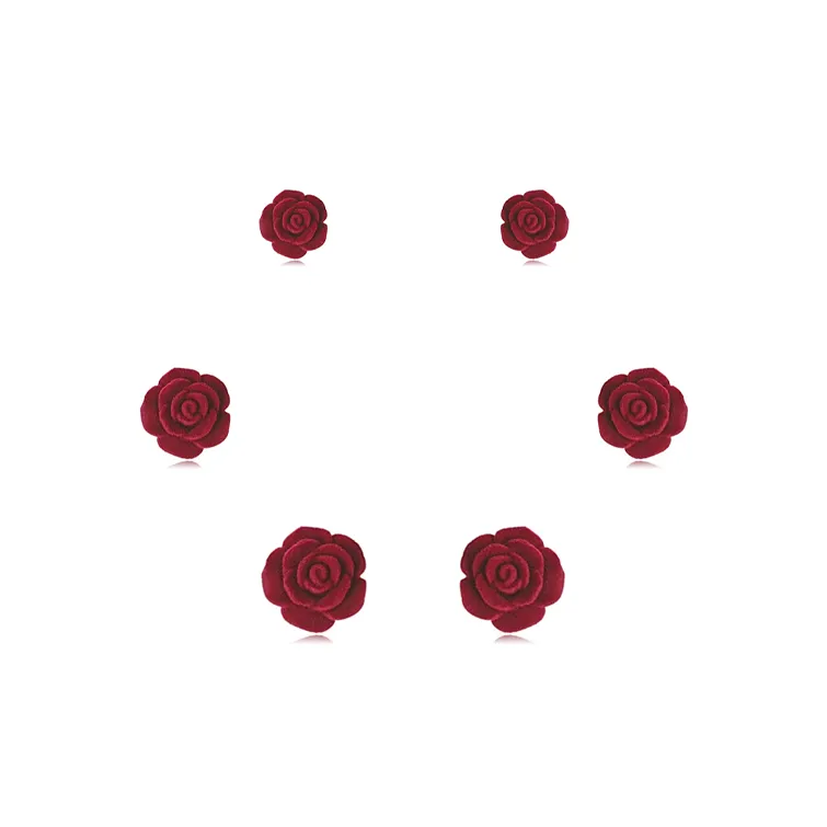 GIFU S925 Silver Stud Stud Earrings Women's-1
