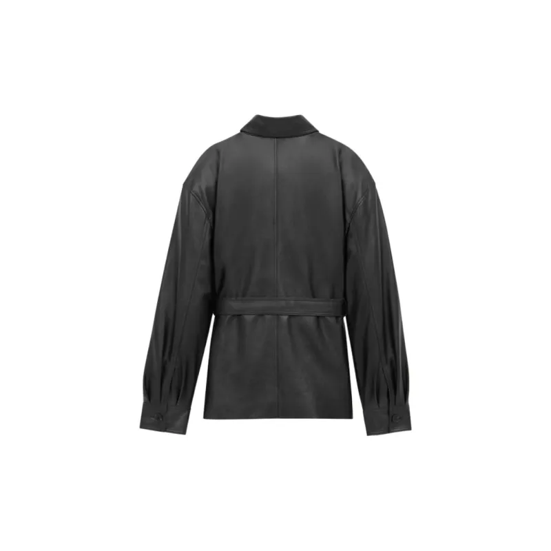 SAINT LAURENT Saharienne Button Up Jacket-1