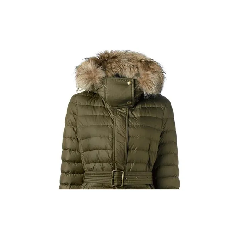 Burberry Jackets Coats Women's Green-3