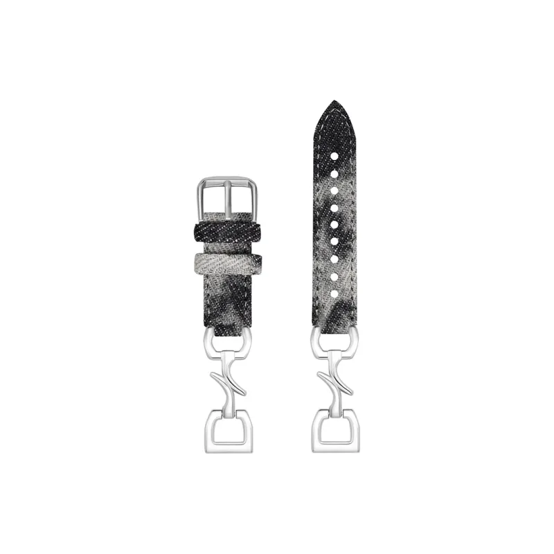 IBOANN Watch Band Xiaomi Compatibility Denim Material-22